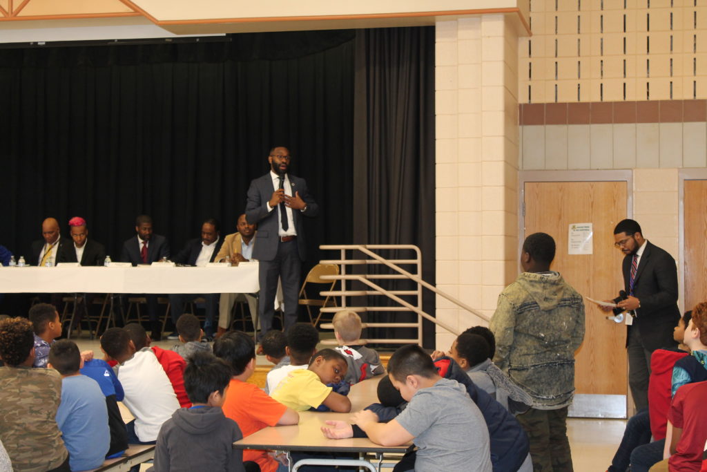 Black History Panel at Berry Elementary School - CCSAO